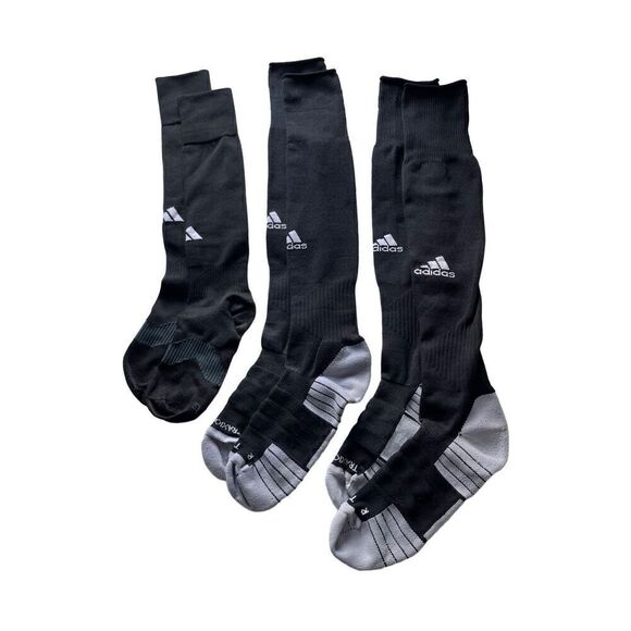 (3) pair of adidas socks - Picture 1 of 5